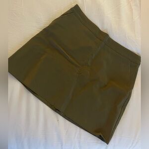 Olive Green Women's Skirt